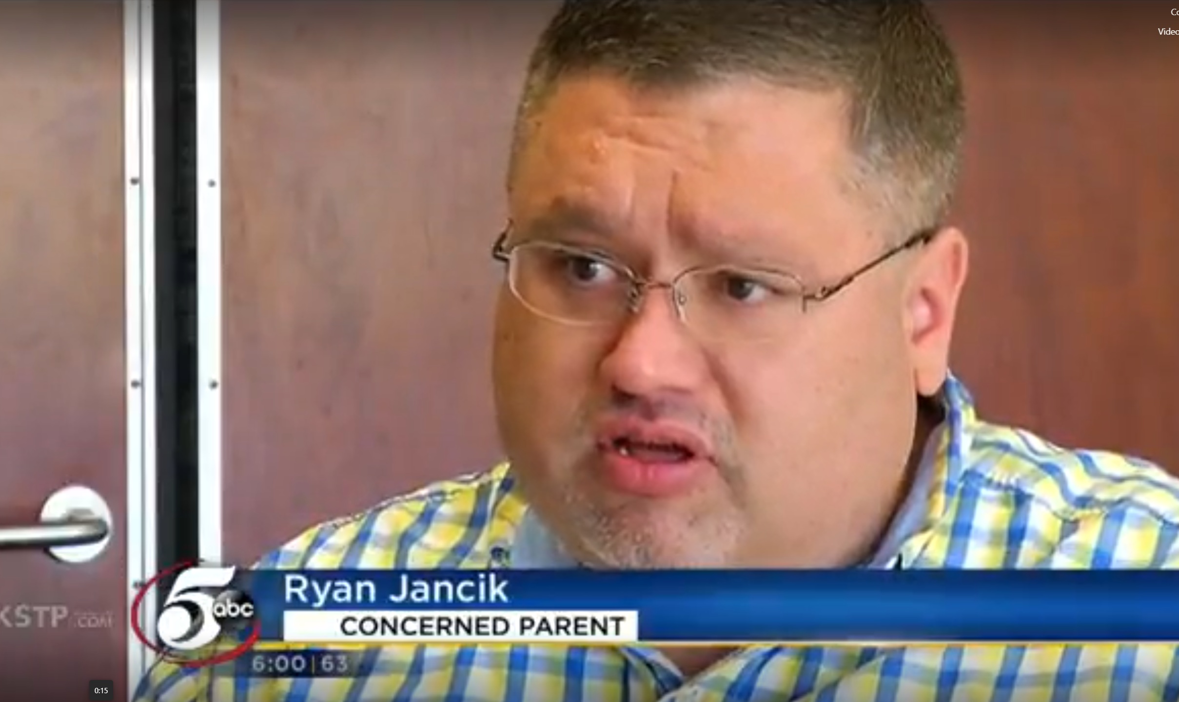 Ryan Jancik interviewed on KSTP-TV